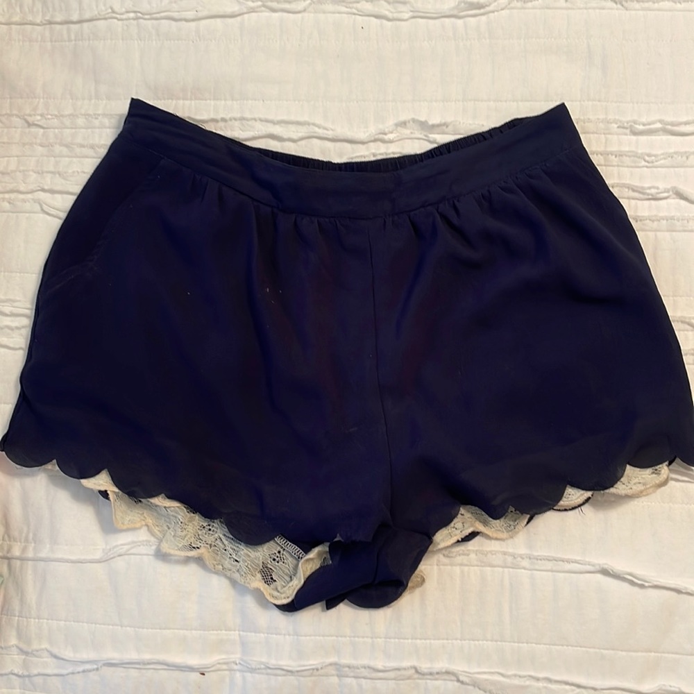 Blu pepper Navy Blue Shorts